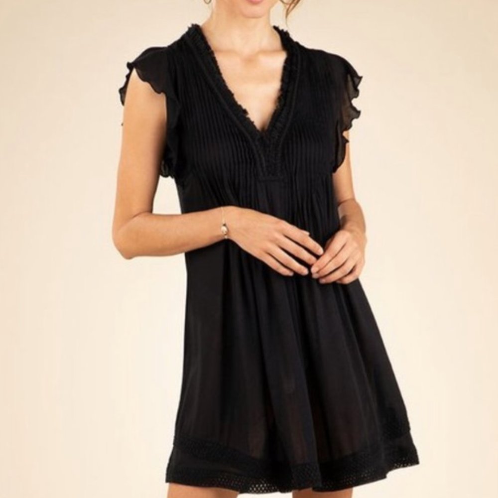 Poupette St Barths Sasha Lace Trimmed Dress